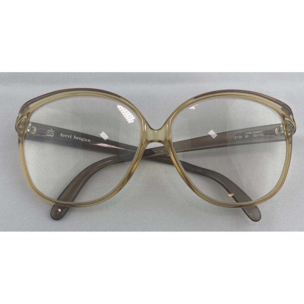 Vintage 80's - Terri Brogan Optyl Eyeglasses 8786 55-12 Germany Frames Only